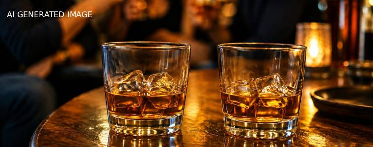 The production of alcohol that is marketed through proprietary brands.